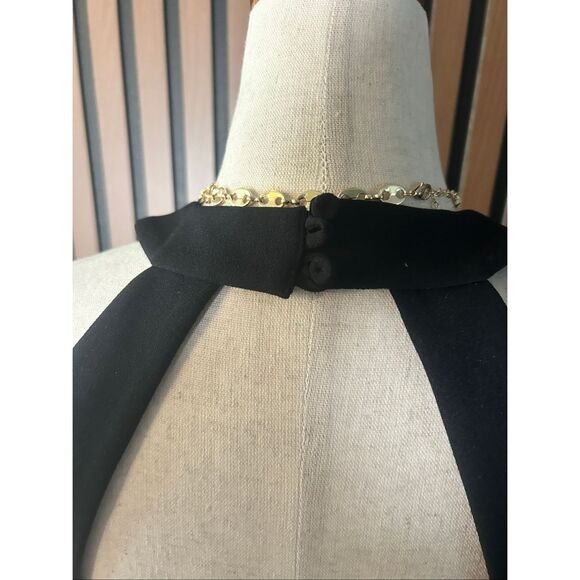 Bcbg halter dress long maxi black tie event fancy dress size 6 mermaid style